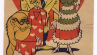 Cross-Eyed Ape Joke Still Works After All These Years I paid 50 cents for this fragile old piece of paper mocking a woman for the way she dresses. (At first glance, I was certain it was mocking the man;...
