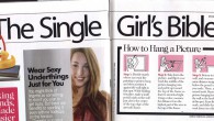 I kid-you-freakin’-not, in their section titled “The Single Girl’s Bible” Cosmo offers three-step instructions on how to hang a picture. With illustrations. Because it’s just that difficult. Jeebus. What the...