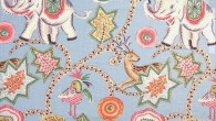 Fabric Swatch Fridays Is Becoming A Circus I’d love me some Braemore Le Cirque Sky curtains — but an apron is more likely.