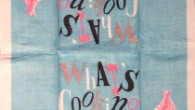 Is Fabric Swatch Friday Throwing In The Towel? Even though I skip a week every now & then, Fabric Swatch Fridays is still alive and well — but this week, we’re looking at vintage & retro kitchen towels...