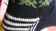 Strange Creatures Are Wiggling Their Way Down Your Legs – And You Like It Knit your own Space Invaders leg warmers, yo.
