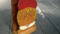Cheap Thrills Thursday: Vintage Wooden Napkin Holder This vintage hand painted wooden napkin holder was a $1 find at the thrift store (I think; the sticker tags can be deceptive). I was drawn to her sweet simple...
