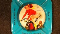 Whatjamacallit Wednesday: Placement Of Butts Once upon a time, it was common place to park your butts on a pinup’s bottom — as in the case of this vintage ashtray.