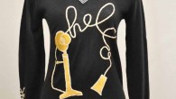 Because Men Are Already Talking To Your Chest How about this vintage novelty telephone sweater from the 50′s? Via terrasita.