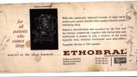 Barbiturates Like Candy I’ve been listing a lot on eBay, so be prepared for observations and odd thoughts on what I find — like this gem: a vintage medical advertising blotter for triple-barbiturate...