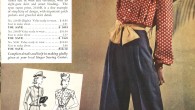 Yes We Can! Rosie The Riveter Fashions Proof that this look was in fashion for women before there was an American home front and a The War Advertising Council’s Women in War Jobs campaign with Rosie the...