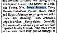 Punished For Parenting, Blue Laws, 1884 Jim Linderman presents this original court document from Williamsport in Lycoming County, Pennsylvania, dated June 3, 1884 in which Mrs. Susan Johnson was arrested and charged with being “addicted to...