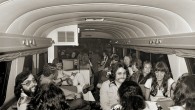 In describing this retro image from the 70s, the seller refers to all the women on the band’s bus as “groupies.” The seller isn’t comfortable stating who the band is,...