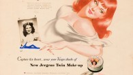 Make Up For Breasts? No offense to Mr. Vargas, but I think he misunderstood the task… This vintage ad was for “Twin Make Up,” not makeup for “the twins.” The original artwork by Alberto...