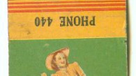 Misogyny & Mini-Bowling Alleys This vintage matchbook was from the Curtiss Tavern, “on Hi-Way 57 at Plymouth, Wisconsin,” Carl Senglaub, Proprietor. If features a cute little pinup, “The High-Way,” on the front cover. (Which...