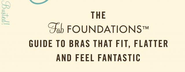 Few things excite me this much. Few contemporary things, that is. But I’m all giddy about a book that’s just been released: Busted! The FabFoundations Guide To Bras That Fit,...