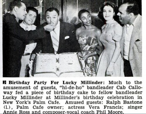 cab calloway francis Jet Aug 27 1953