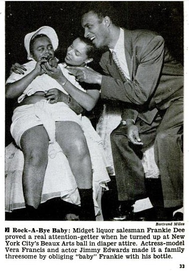 midget frankie dee francis jimmy edwards Jet Feb 19 1953
