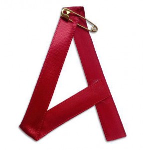 A is for ribbon scarlet letter