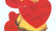 Be My Racist Valentine: Native American Edition A vintage die-cut Valentine greeting card that children passed out to one another in school, featuring a Native American mother and child — and including racist, stereotypical, “Indian” puns. I’d...
