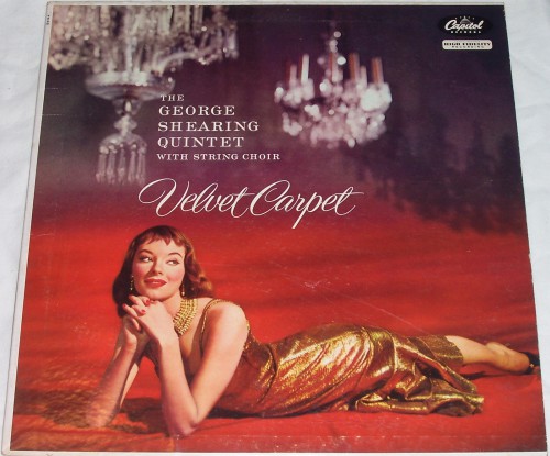 George Shearing Quintet Velvet Carpet  Capitol T720 dougan 1956