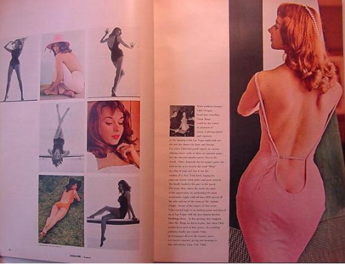 vikkie dougan in esquire 1957