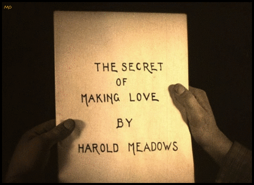 secret of making love