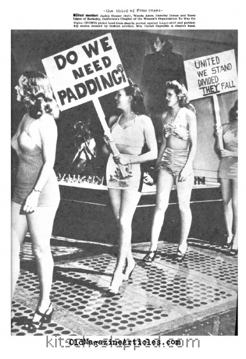 1948 new look fashion complaints