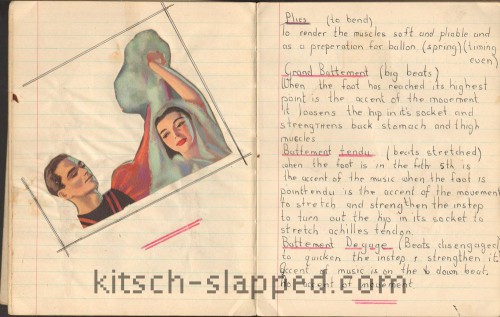 Kathy Keeton's Ballet Notebook Journal