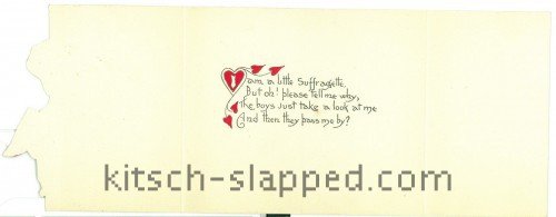 little suffragette valentine