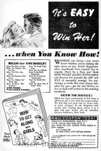 How to Get Along With Girls vintage ad