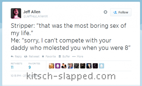 allen tweet about strippers and rape incest