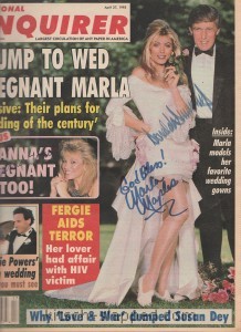 national enquirer trump pregnant maples