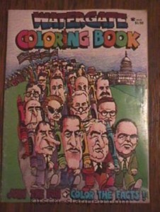 nixon watergate coloring book